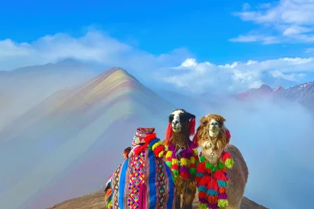 Tour de Día Completo a la Montaña de 7 Colores con guía local y todo incluido